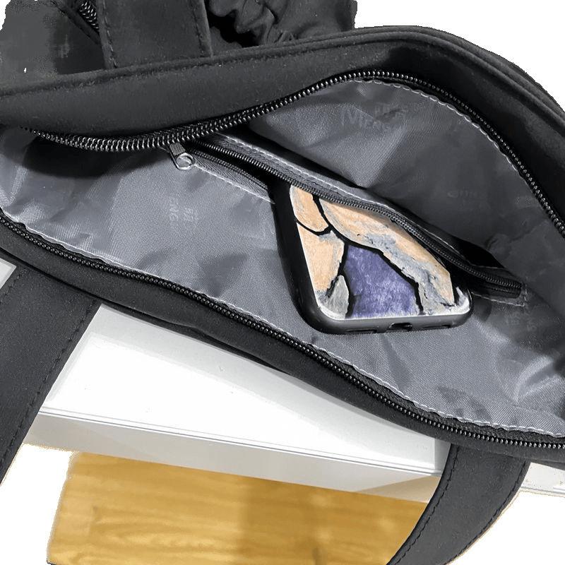 Fashionable Lightweight Mom and Baby Tote Bag with Multi-Compartment Design