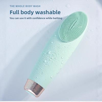 Spazzola Detergente Viso in Silicone Ricaricabile a 7 Velocità – Pulizia Profonda dei Pori e Dispositivo per l'Infusione di Siero