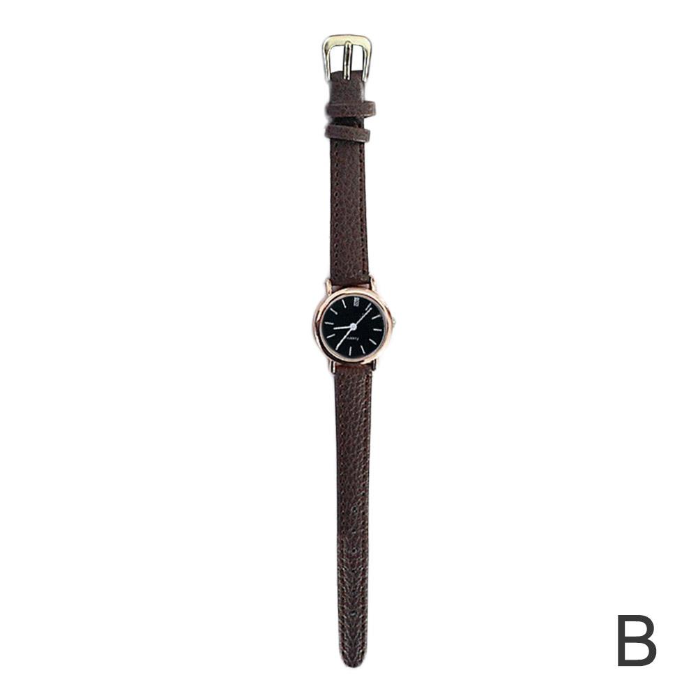 Fashion Small Dial Women Watches Casual Leather Band Quartz Watch Lovely Square Dial Watch Wristwatch Women Watch