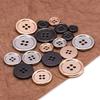 Sturdy Alloy Four Hole Button Ideal for Clothing Sewing Craft and Applications