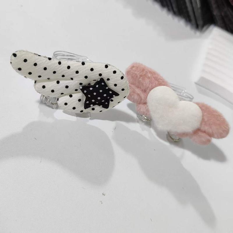 Ins Style Cartoon Wings Stars Hanging Buckle Extension Buckle Pendant Display Buckle Diy Jewelry Accessories Bag Charm Pendant