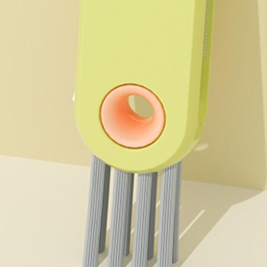 In 1 Tassen Deckel Reinigungsbürste Cartoon Löwen Design Doppelseitig