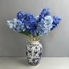 4Pc/lot 3D Latex Hydrangea Real Touch Artificial Flowers Wedding Decoration Hall Flower Arrangement Home Party Decoration Floral