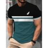 Casual Hip-hop Style Men's Short Sleeved T-shirt