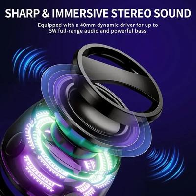 RGB Light Magnetic Bluetooth Speaker Portable G200 Mini Sound Box Bluetooth 53 Wireless Outdoor Speaker Shower Top Rated