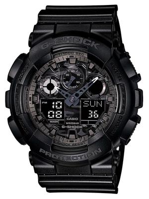 Casio Reloj con esfera de camuflaje G-SHOCK GA-100CF-1A para hombre [Producto reimportado]