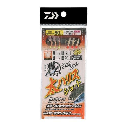 

DAIWA Device Craftsman Sabiki Thick Harris 3pcs 2S SA Pink & Bald Leather 4-3-4