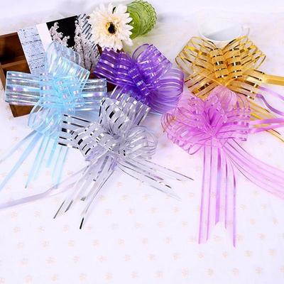 30mm 10 Navy Blue Pull Bows Ribbons Car Wedding Florist Gift Party Decorations
