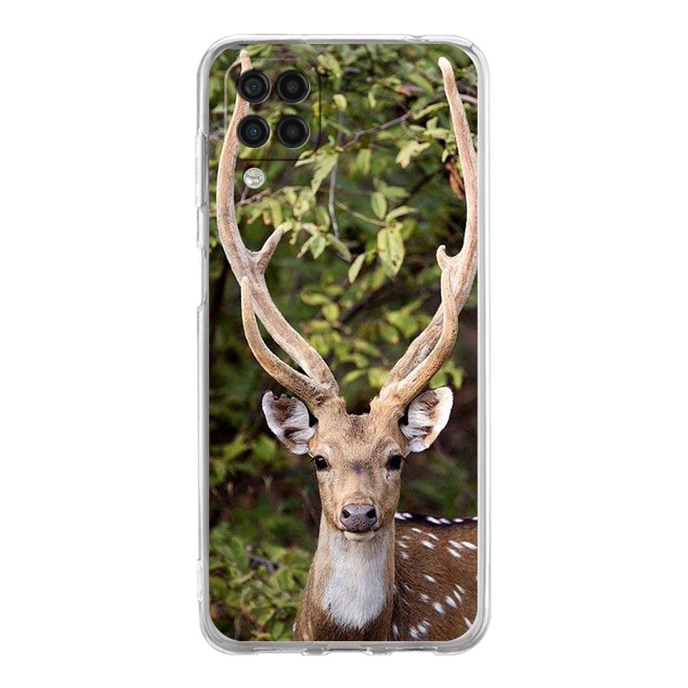 Deer Hunting Camo Phone Case For Samsung Galaxy A51 A71 A21S A12 A11 A31 A41 A01 A03S A22 A13 A33 A73 A53 A52 A32 5G A23 Cover