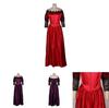 Renaissance Festival Party Cosplay Dress Victorian Gothic Vintage Retro Women's Ball Gown