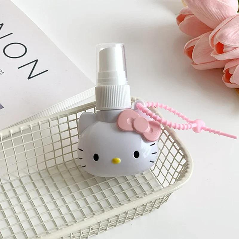 Kawaii Anime Sanrio 50Ml Spray Bottle Kuromi Cinnamoroll My Melody Student Travel Portable Cosmetics Perfume Alcohol Press Bottl