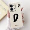 For Xiaomi Poco C85 4G Lucky Initial Letter Phone Case For Poco C85 C 85 4G Soft Silicone Shockproof Cases Bumpers