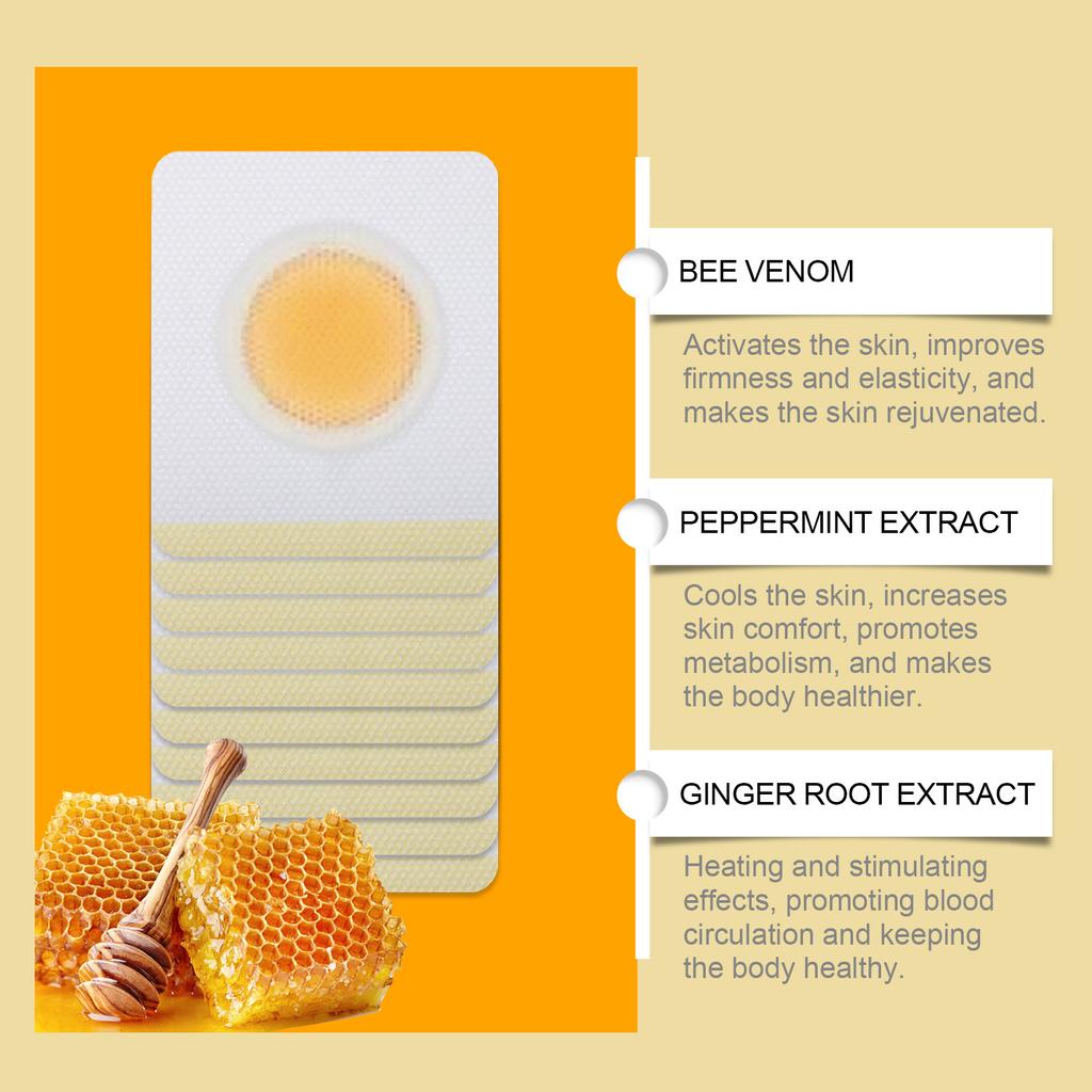 Slimming Patch Lymphatic Drainage Slimming Patch Male And Female Bee Lymphatic Drainage Patch