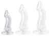 Banka S transparent dildo 16 x 6.5cm - ClearlyHorny - Unusual dildos