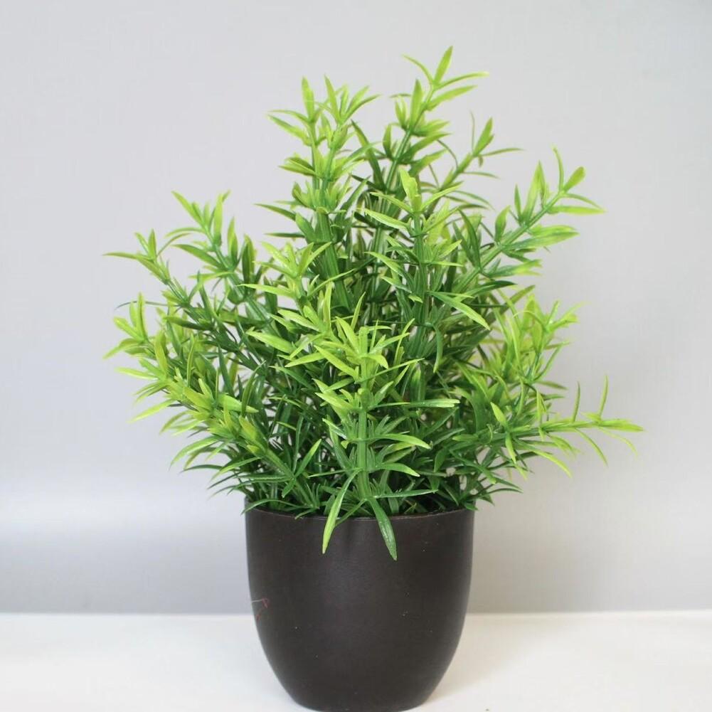 Artificial Plants Set of 4 Small Lavender Decor for Indoor and Outdoor Use