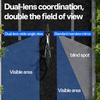Walosphy HD Dual Bike Rearview Mirror 360° Rotatable Mountain Bike Side Mirror Ultralight Bike Handlebar End Mirror