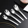 Zhìshì 316L Stainless Steel Thickened Small Spoons, Set of 3