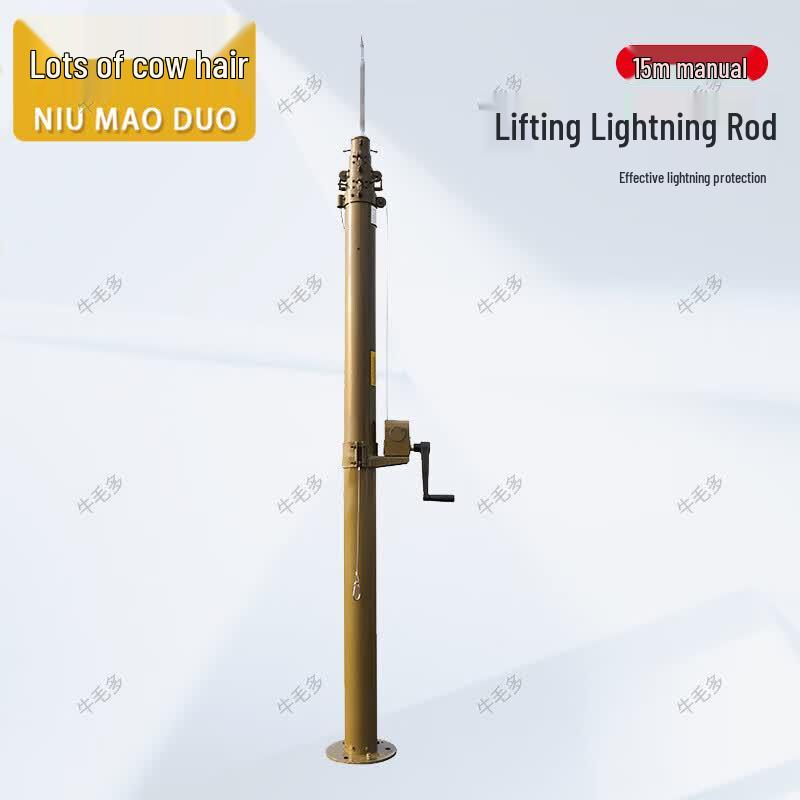 Portable Telescopic Lightning Rod
