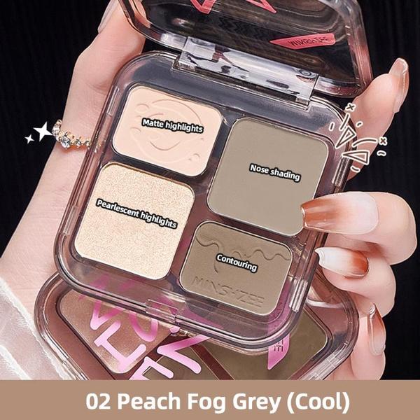 

3D Хайлайтер Тени Для Век Контур Палитра Бронзер Макияж Прочные Водостойкие 3D Тени Для Носа