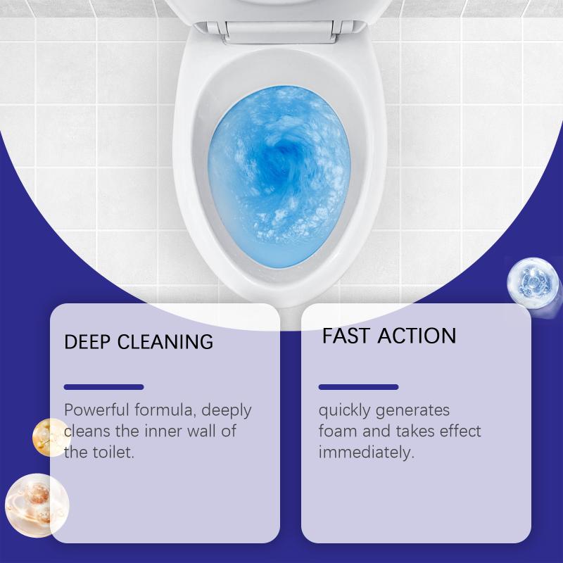 Toilet Foam Cleaner Stain Removal Strong Odor Eliminator Household Bathroom Cleaning Solution Home Use