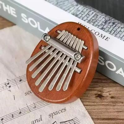 8 Key Mini Wooden Kalimba High Quality Exquisite Finger Thumb Piano Marimba Musical Good Accessory Pendant Gift