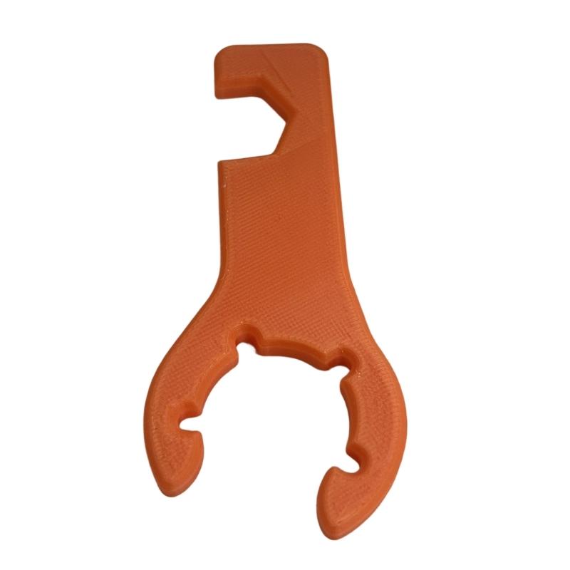 652F Gas Bottle Wrench Double Head Adjustable Wrench Reducing Spanner Pressure For Automotive Welding Repair Home