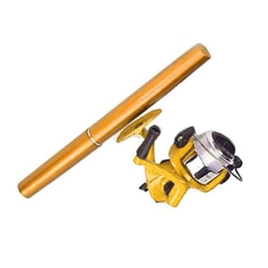Fishing rod spinning reel set and compact pocket fishing 21cm set of qb300079a33n0 [Orld Gear] Pen-shaped & "Tetold B2" <Lightweight rod/closed