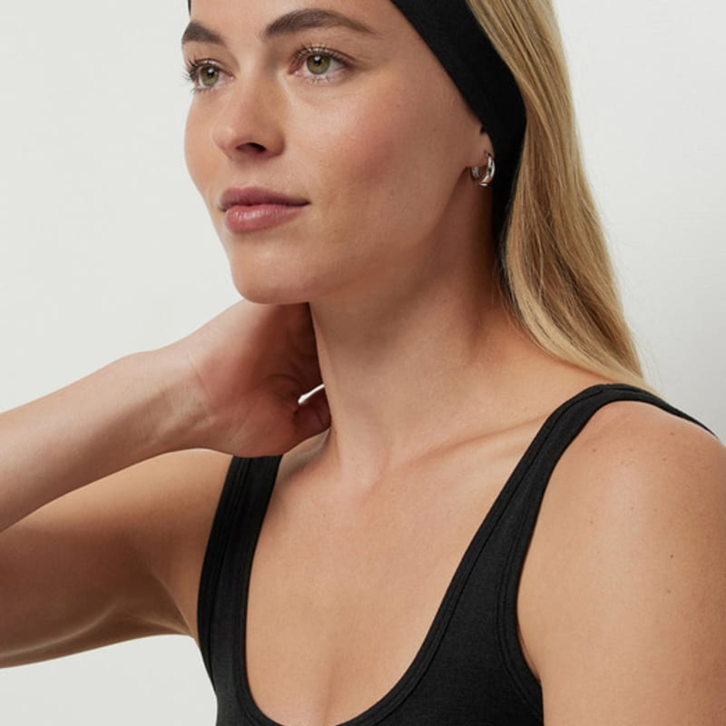 VUORI [Women's] Halo Hairband_Black VR25372002