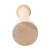 Home Egg Tart Pusher Double Sided Portable Wooden Pastry Tools Eggtart Mold Tart Tamper Dough Press
