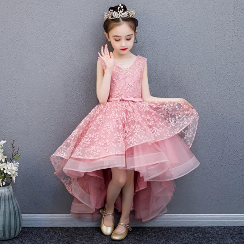 Summer New Foreign Trade Children's Formal Dress Birthday Host Show Piano Performance Dress Princess Pettiskirt