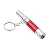 Whistle Flashlight Keychain Mini LED Light with Key Ring Compact Emergency Whistle Torch for Outdoor Hiking Camping