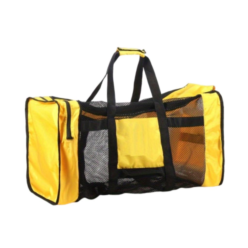 100L Mesh Duffle Bag for Scuba Diving Snorkeling Swimming Beach and Sports Equipment Large Capacity Snorkel Gear Bag