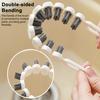 Brosse de Nettoyage Robinet Fissure Carrelage Évier Brosse avec Poils Doux Flexibles Nettoyeur d'Écart Étroit Fenêtre Rails Outil de Nettoyage