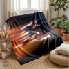 Lionel Messi Theme blanket Soft Flannel Blanket Plush Throw Blanket Cozy Sofa Bed Blanket for Home Decor