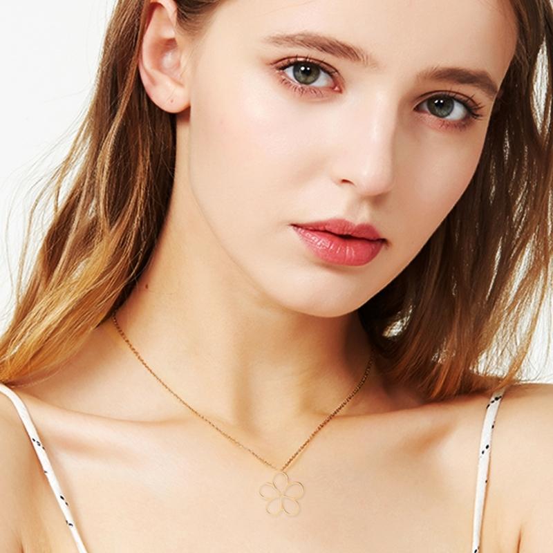 Pack of 10/20 Floral Jewelry Hollow Petal Pendants Small Flower Necklace Bracelet Supplies Alloy Material for Bracelet