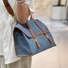 Backpack Series Canvas Denim Briefcase Large Capacity Handbag