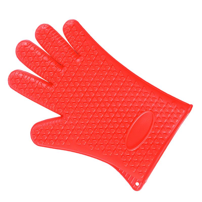 

142 г Силиконовые термостойкие водонепроницаемые перчатки в форме сердца для использования в духовке и микроволновой печи