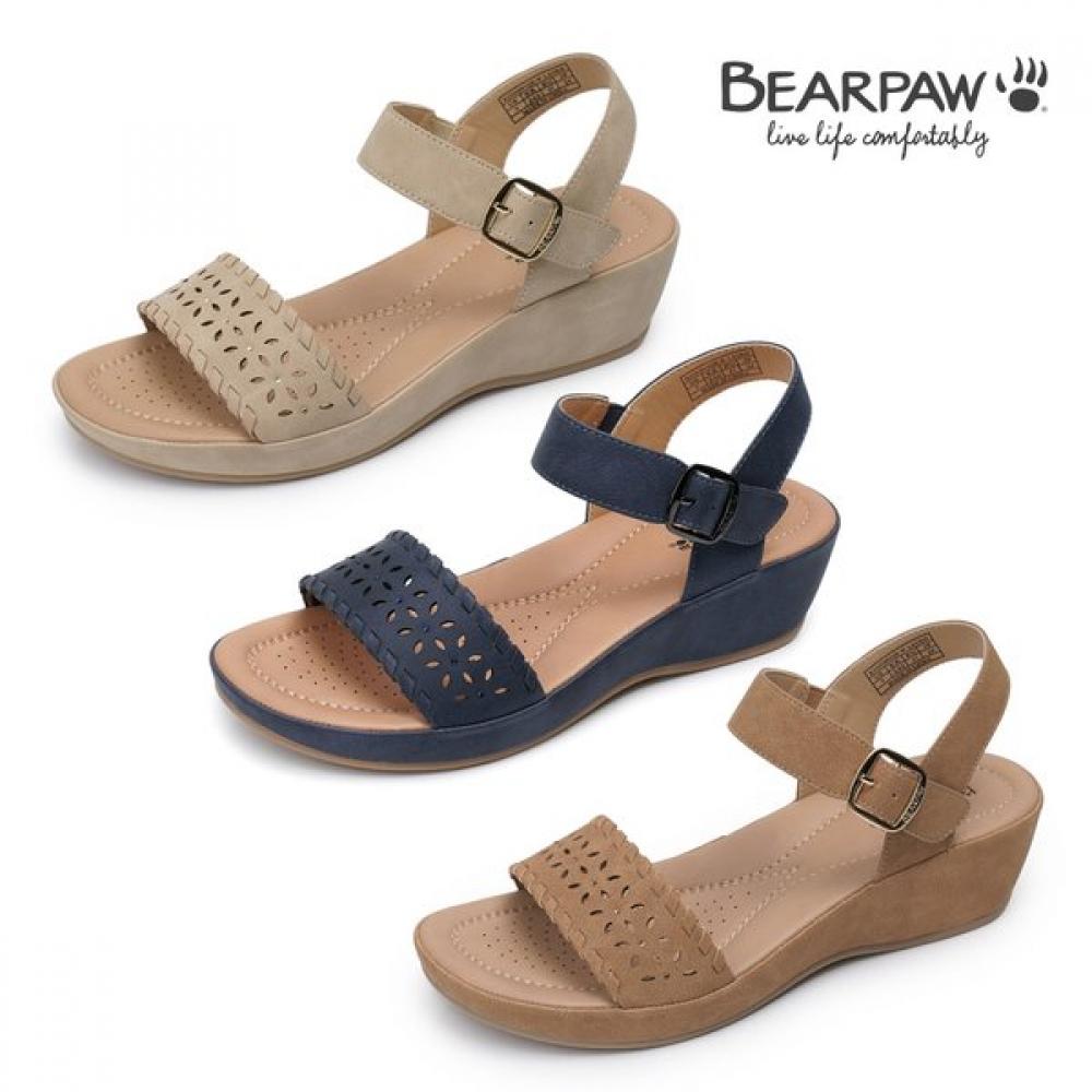 Bearpaw Women S Wedge Strap SandalS K2265rb