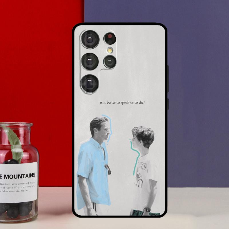 Call Me by Your Name Hoesje Voor Samsung Galaxy S25 Ultra S9 S10 S20 S21 S22 Plus S23 Ultra S24 FE Telefoonhoesje