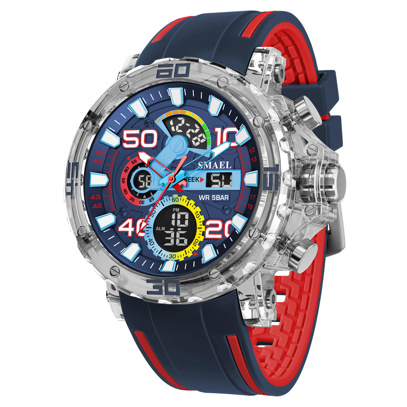 New Arrival Watch for Men Quartz Watches 8136 Waterproof Digital Watches Analog Clock