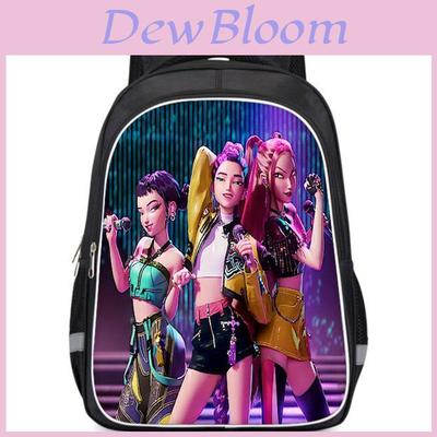 Kpop Demon Hunters Childrens Backpack With Breathable Oxford Fabric For School Use