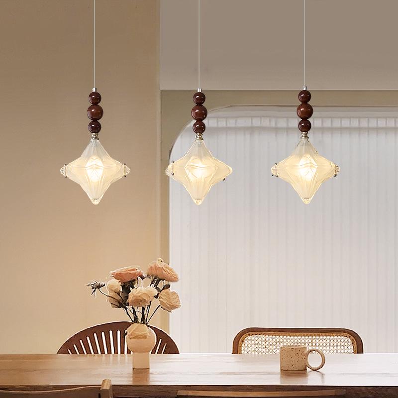 Star Bedside Pendant Light: French Retro Design for Bedrooms, Restaurants, and Nurseries