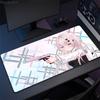CSGO Anime Kawaii Pink Large Mouse Pad Gamer Mousepad Office Accessories for Deskmat Game Keyboard Pads Xcm Locking Edge Mat