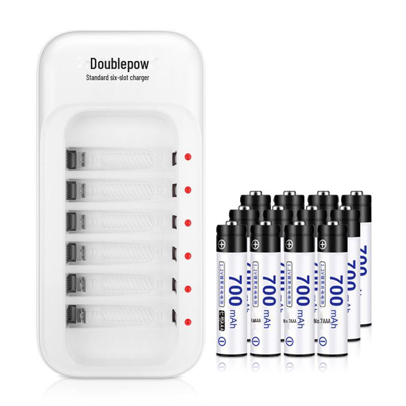 Rechargeable Battery Set - 12 Pack of 1.2V AA Batteries for Toy Remotes