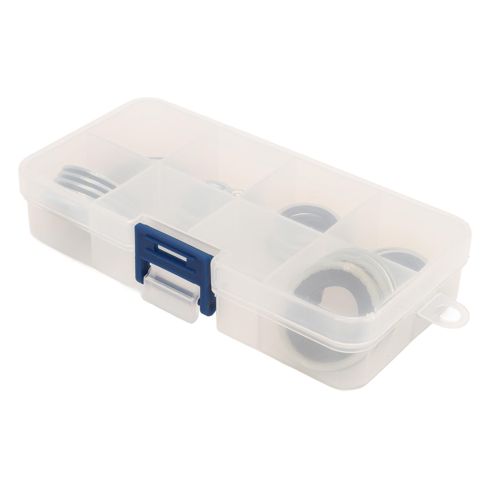 

30PCS AC Compressor Seal Kit with Transparent Storage Box Universal Portable Lightweight Fit for Car