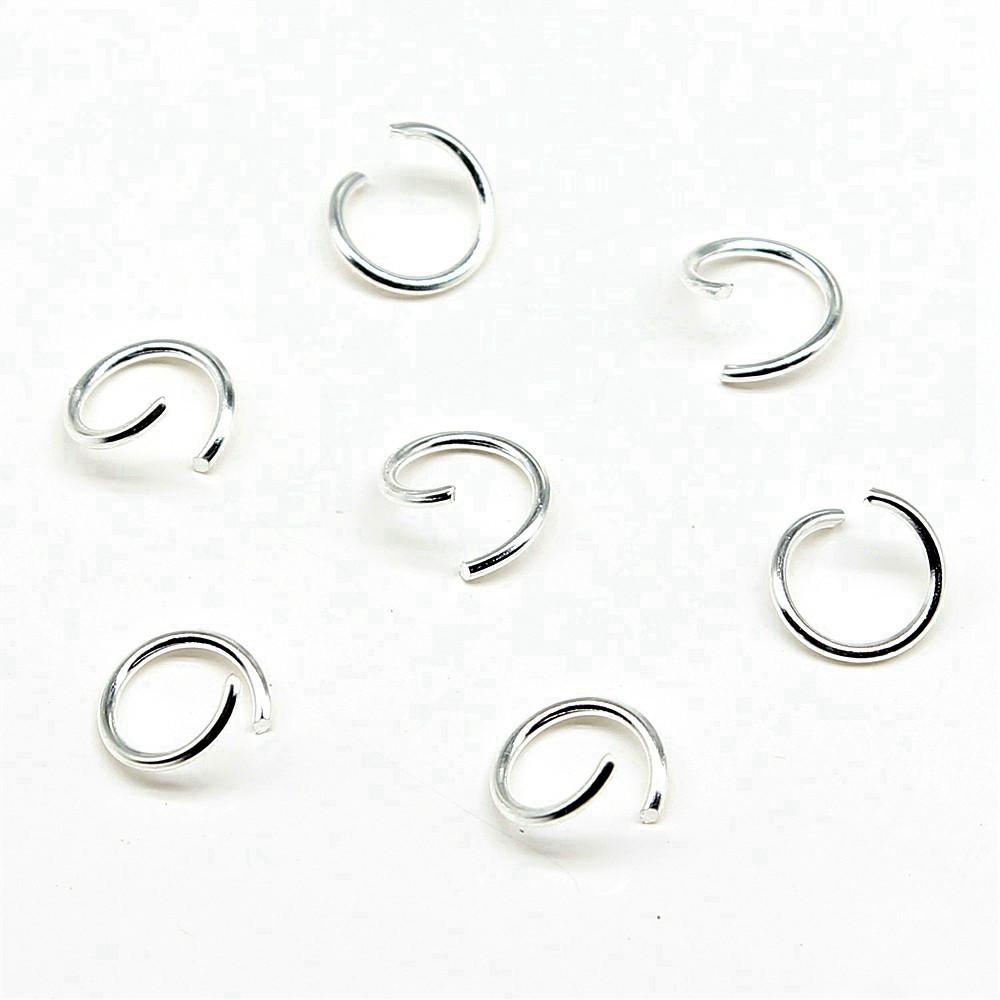 5 Colors 6 Sizes Jump Rings Open Connectors For Jewelry Making Components