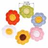 24pcs Elastic Dog Hair Tie Decorative Flower Hair Tie Fashion Dog Grooming Decor  Outdoor Walking