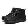 Single Travel Large Size Spring and Autumn High-top Outdoor Boots Sports Men's Shoes