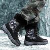 Combat Boots Women’s Winter Boots Snow Boots Hiking Boots Casual Waterproof Textile Student Boots for Girl Hunting Boots Motorcycle Ankle Boots