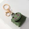1 PC Cute Key Bag Owl Coin Purse Mini School Bag Car Key Chain Pendant Lady Wallet PU Leather Coin Purses Coin Purse Keychain